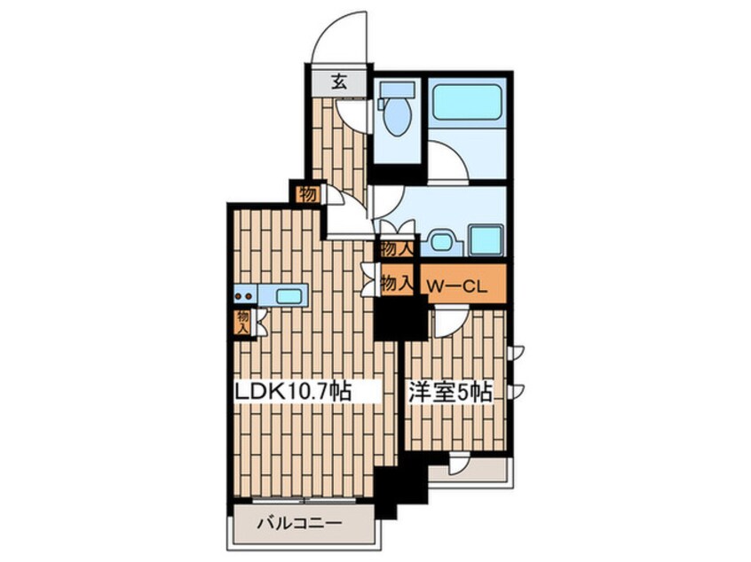 間取図 RJRプレシア千鳥