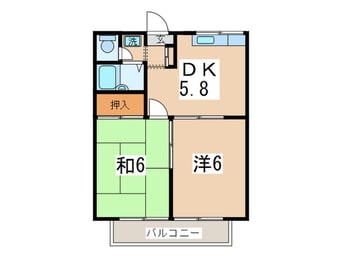 間取図 エステ－トＳＫ１