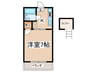 Ａｍ　Ｈｏｕｓｅ 1Kの間取り