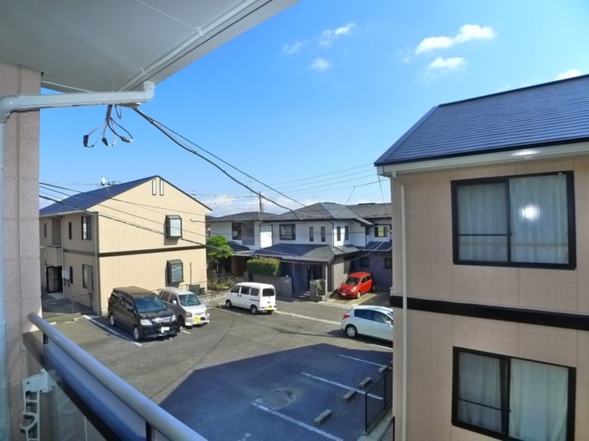 室内からの展望 ヴィレッヂパルＣ棟