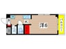 リ－ド国立 1Kの間取り