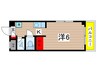 リ－ド国立 1Kの間取り