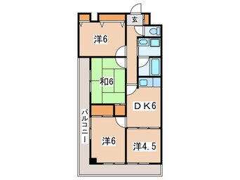 間取図 パークハウス市ヶ尾