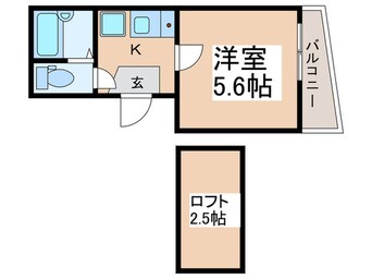 間取図 BONDS住吉