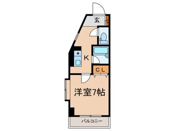間取図 ル－ク西早稲田
