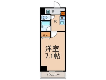 間取図 ル－ク西早稲田
