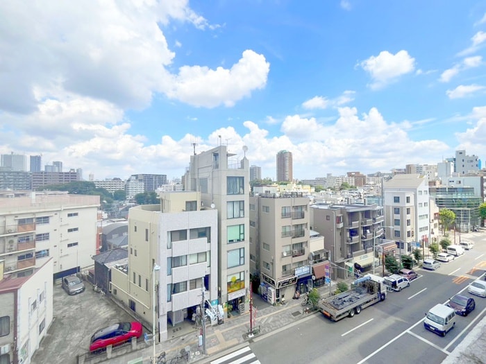 室内からの展望 ル－ク西早稲田