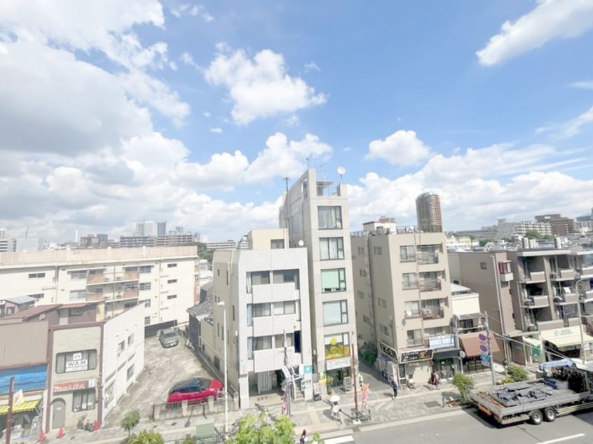 室内からの展望 ル－ク西早稲田