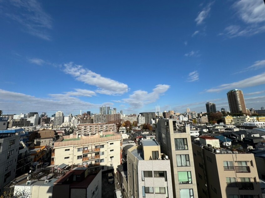 室内からの展望 ル－ク西早稲田