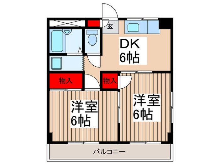 間取り図 フラワーヒルズ