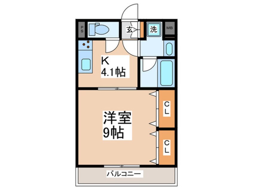 間取図 ルミネ中央