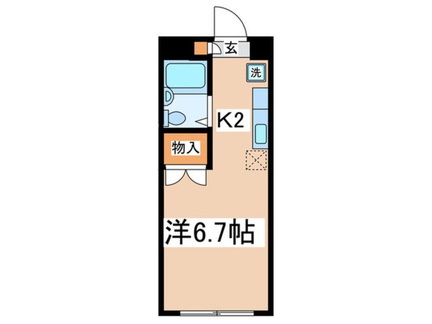 間取図 エステ－トピアＤＡＩＧＯ