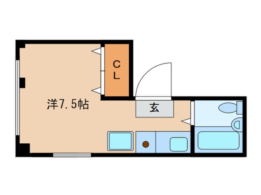 間取図 フレックス奥沢Ⅱ