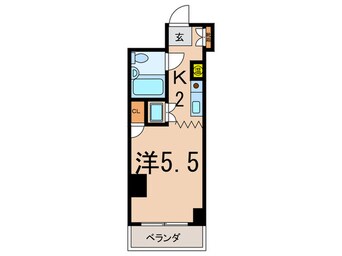 間取図 朝日プラザ妙蓮寺（３０３）