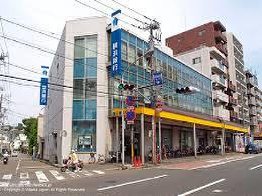 横浜銀行大口支店(銀行)まで711m 朝日プラザ妙蓮寺（３０３）