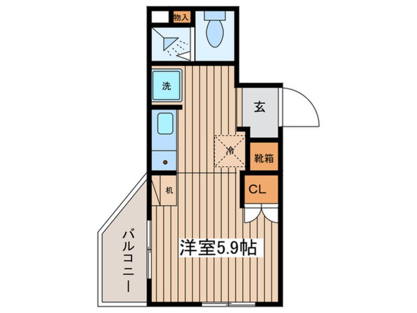 間取図 インプルーブ笹塚