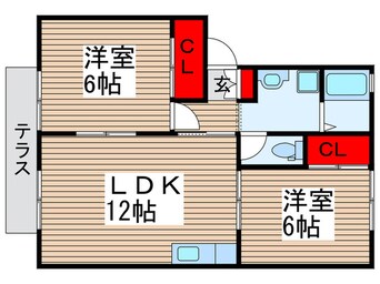 間取図 アネックス南柏