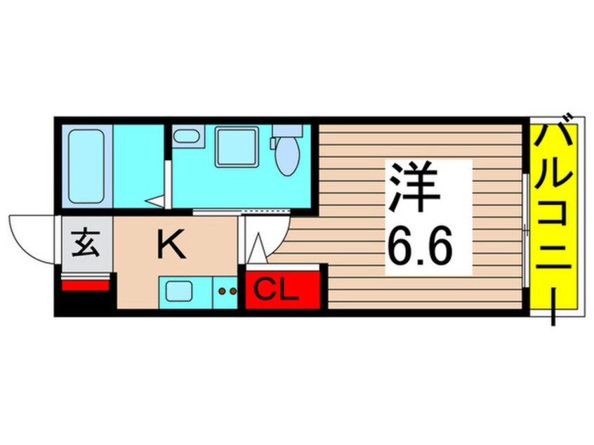 間取図 エストゥルース亀有(110)