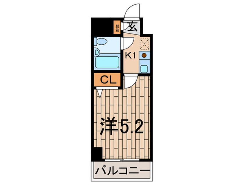 間取図 クリオ星川弐番館（305）