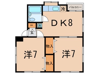 間取図 マジェスティパレスＫＭ