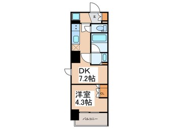 間取図 グランカーサ蔵前