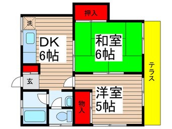 間取図 奥田ハイツ