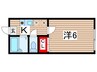 サンモ－ル西小岩 1Kの間取り