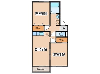 間取図 コスモエステート