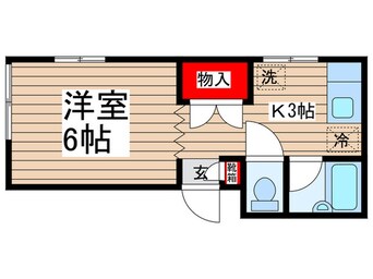 間取図 コ－ポさつき