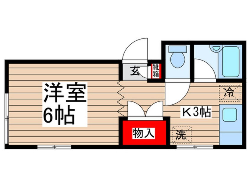 間取図 コ－ポさつき