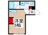 ディアス柴又 1Rの間取り
