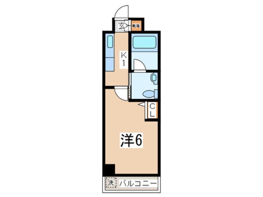 間取図 スタ－ダスト相模