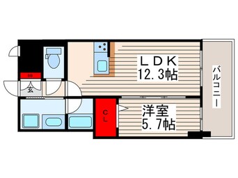 間取図 プローシュⅡ