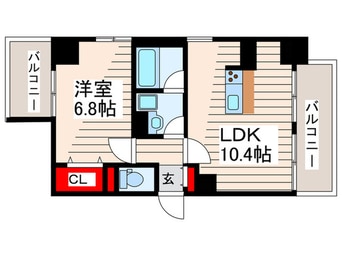 間取図 プローシュⅡ