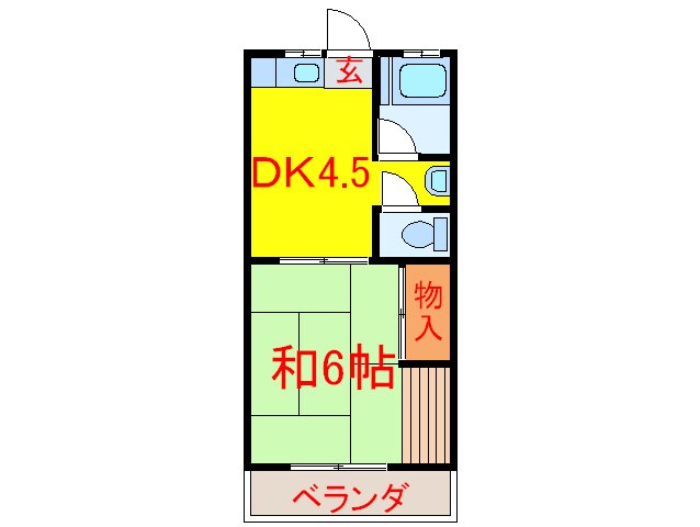 間取り図 グリ－ンハイム