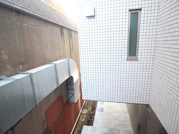 室内からの展望 東伏見ライズ