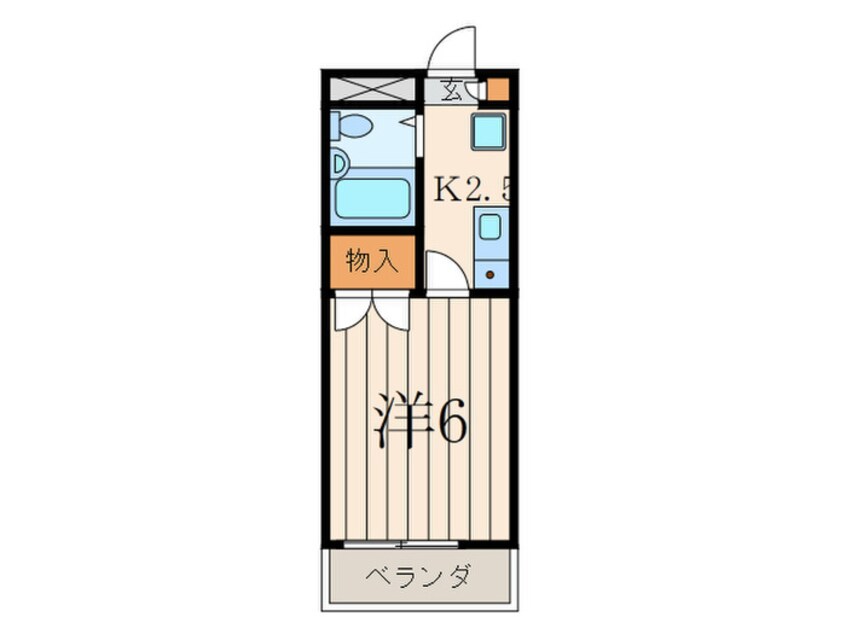 間取図 エミネント二子玉川