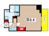 プライマル西大島駅前 1Kの間取り