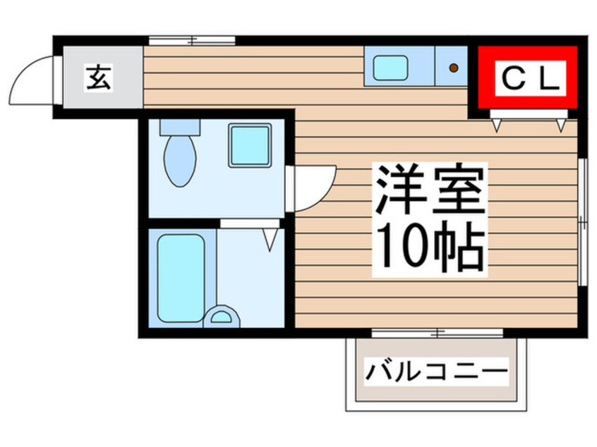 間取図 エスペランサ彩Ⅱ