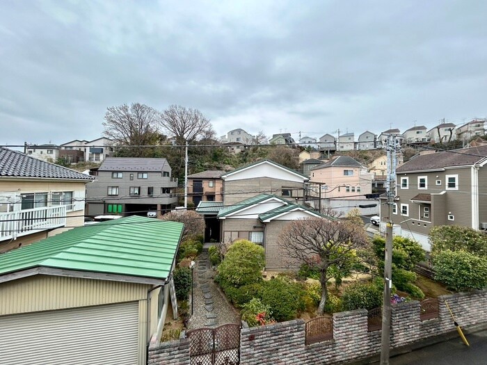 室内からの展望 コ－ポ富士