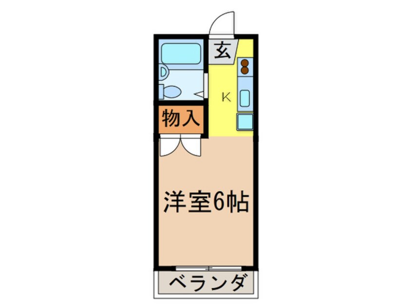 間取図 第１高尾ハイツ