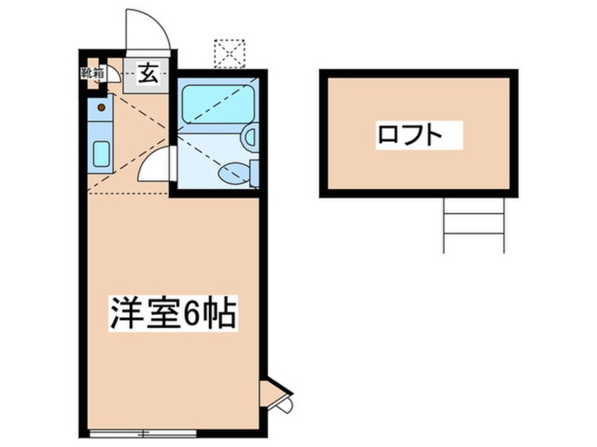 間取図 ハイツ東橋本