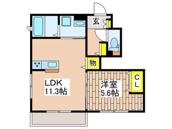 間取図 グリーンヒルＣ