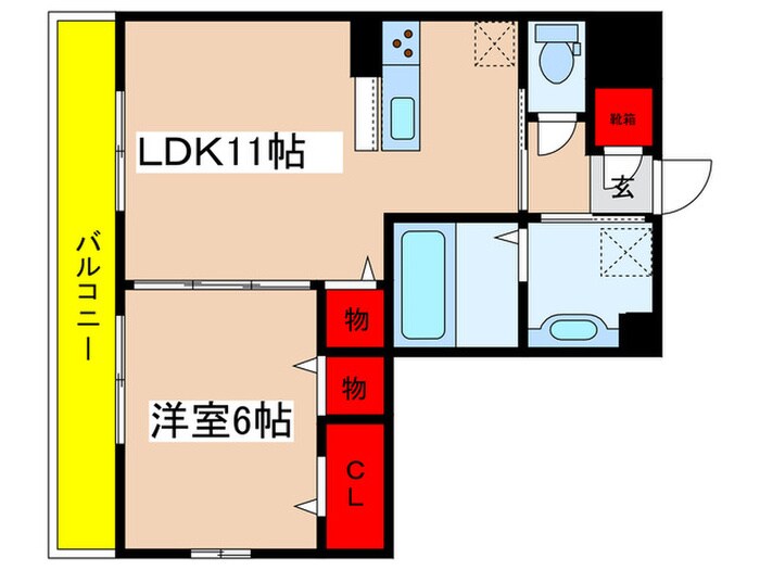 間取り図 第1コスモスヴィラ