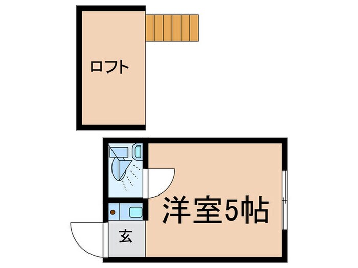 間取り図 山岸マンションＡ