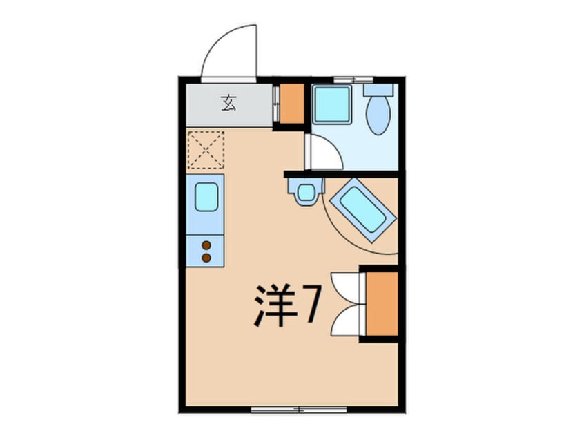 間取図 ハロ－レジデンス東大前