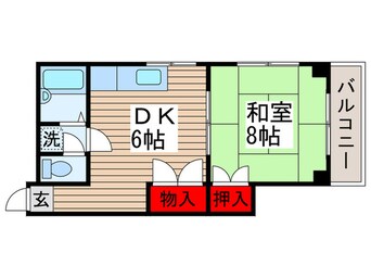 間取図 三恵マンション