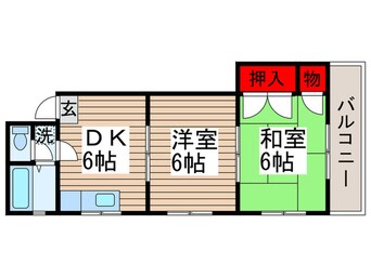 間取図 三恵マンション