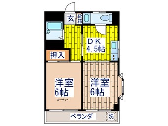 間取図 三美マンション