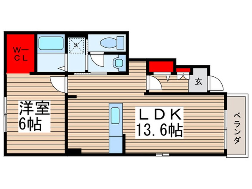 間取図 メロウⅡ